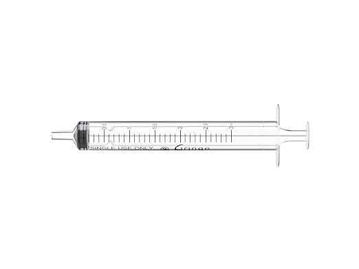 Luer Lock 3ml Syringe x 100