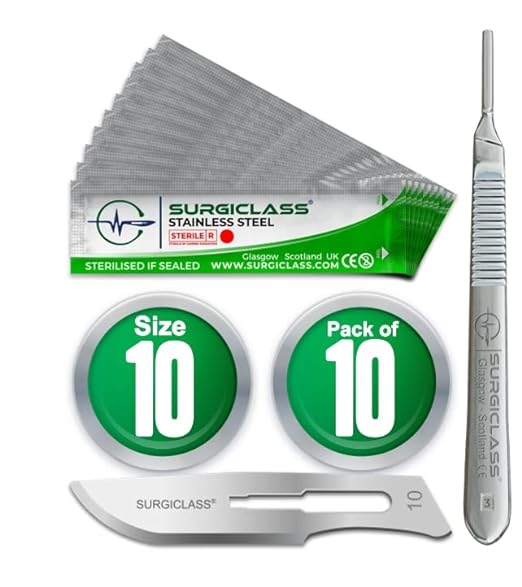 Surgical Scalpel Blades x 10