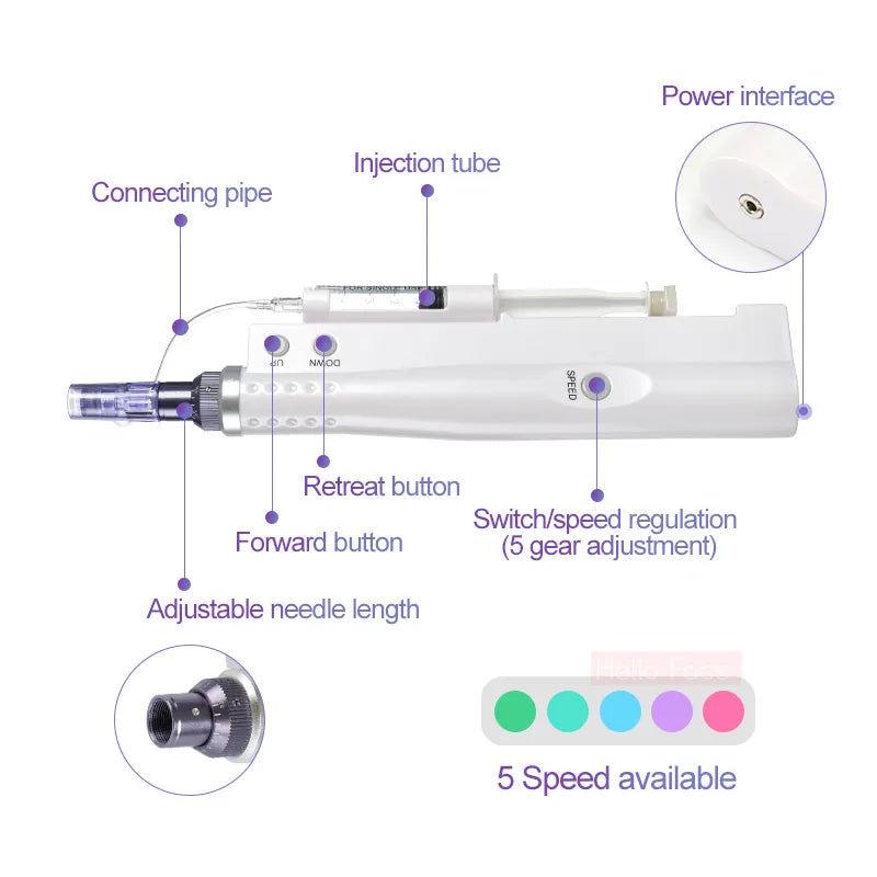 Mesotherapy Machine Hydra Whitening Injector