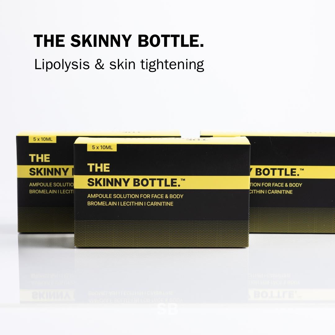 Skinny bottle 5x 10ml vials box